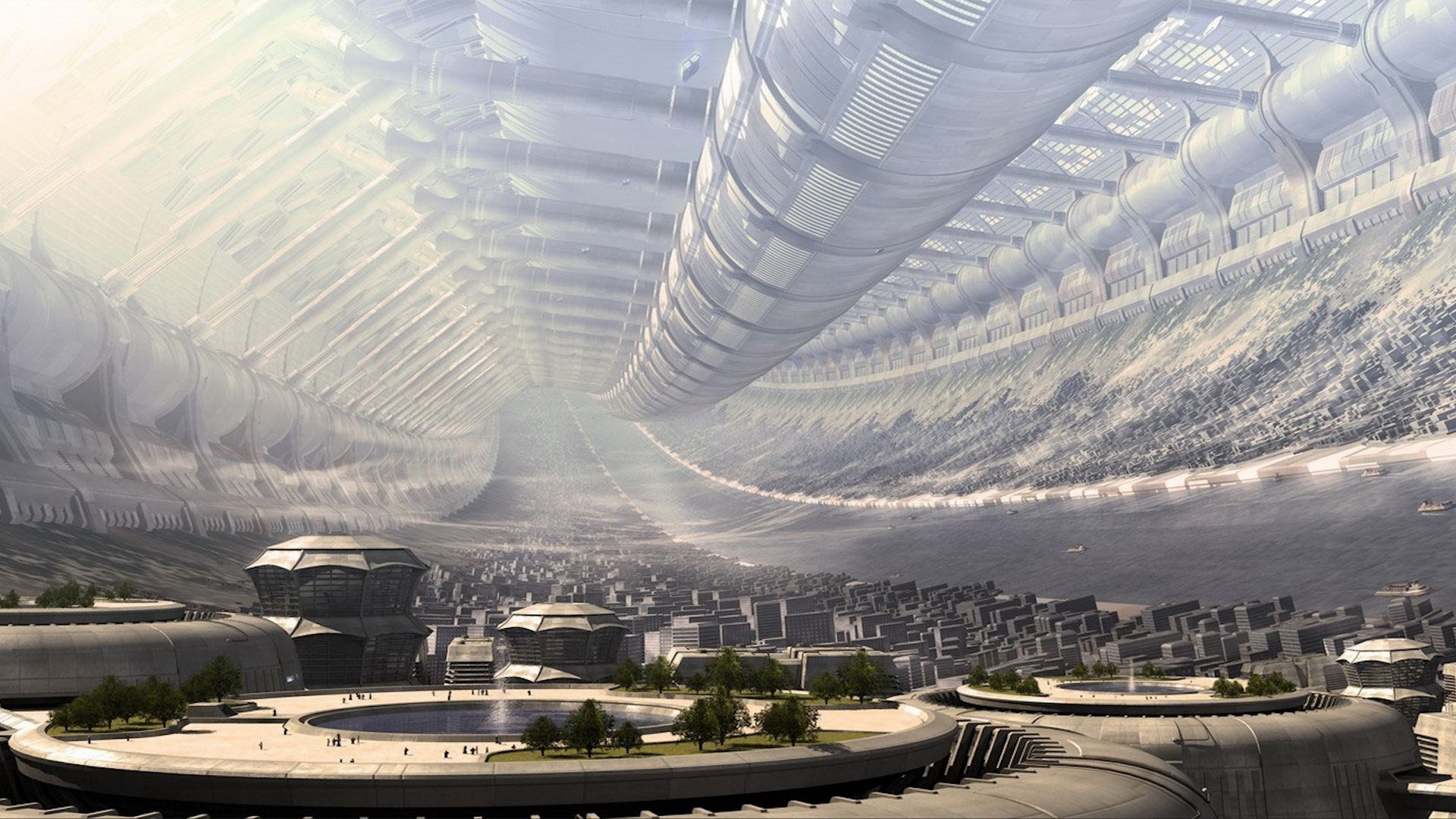 Space architecture. Элизиум станция будущего.